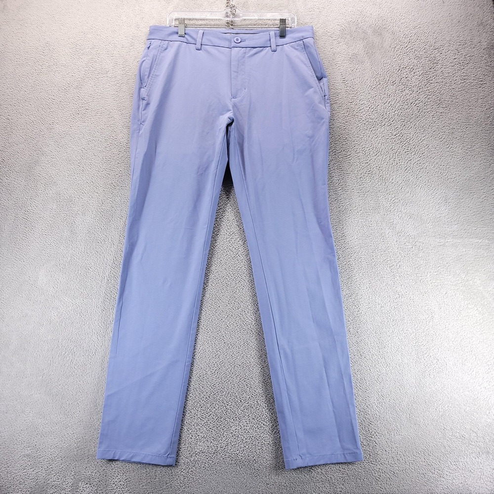 Vineyard Vines Pants Mens 34x34 Blue On The Go Chino Trousers Casual Office